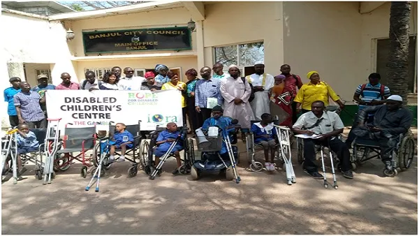 Read more about the article Iqra International UK supports physically-challenged children in Banjul